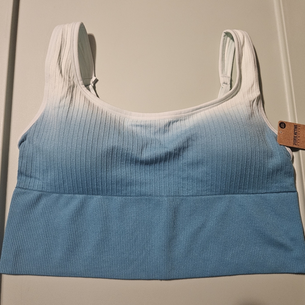 Victoria Secret Pink Scoop Neck Ombre Bra Large